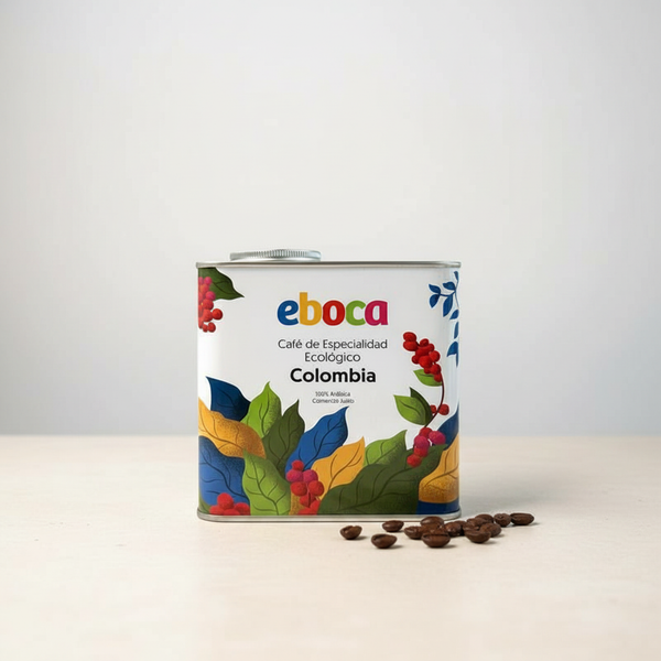 Café de Especialidad Colombia en Lata – 500 g · Ecológico · 100 % Arábica