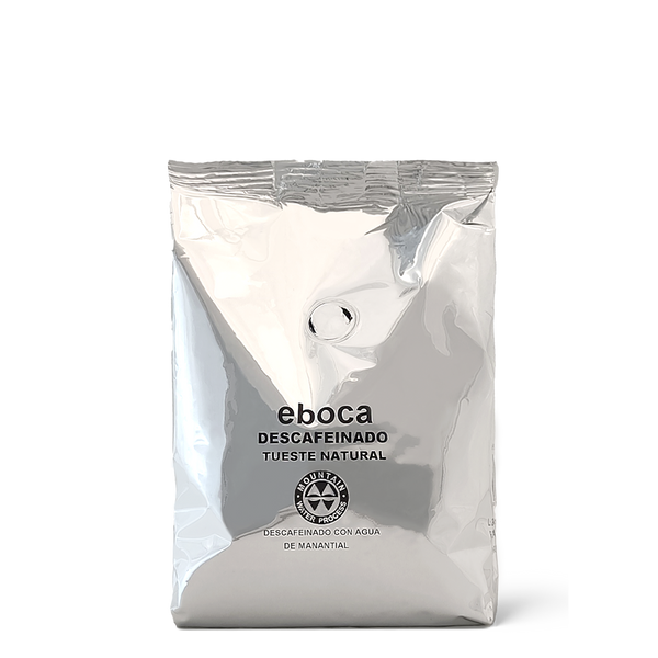 Café en grano descafeinado al agua Eboca